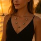 Orohena - 18K Gold - 5 Tahitian Pearls 11/12mm