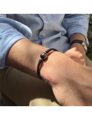 big Tahitian pearl man bracelet for sport price cultured pearls