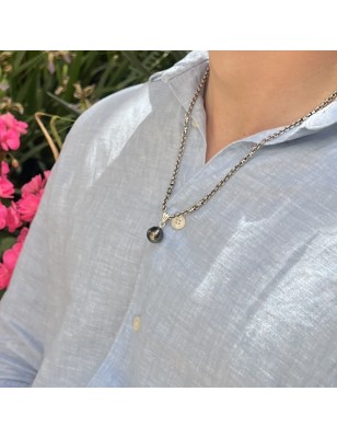 collier homme perle de Tahiti prix grosse perle noire - perle pour homme