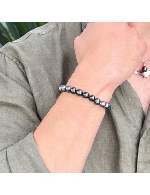 Pulsera con perla de Tahití