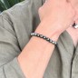 Pulsera de perlas de Tahití para hombre