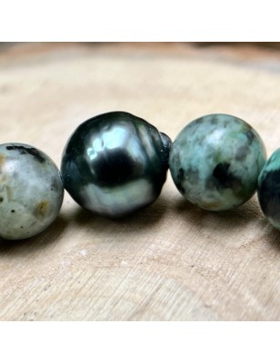 pearl masculin bracelet in turquoise with tahitian pearl price cultured pearls