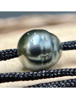 Collier homme perle en ras de cou avec une perle de Tahiti prix