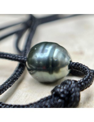 Collier homme perle en ras de cou avec une perle de Tahiti prix