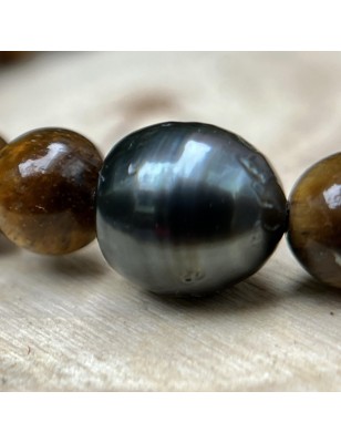 tahitian pearl masculine bracelet price - tahitian jewel for men cultured pearls