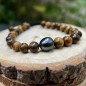 Teanui - Perle Noire de Tahiti - Bracelet Homme