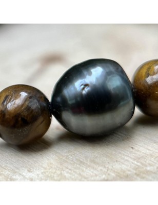 tahitian pearl masculine bracelet price - tahitian jewel for men cultured pearls