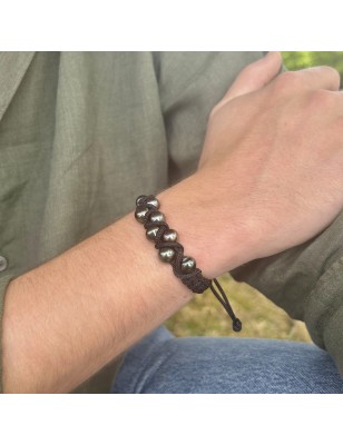 perles de tahiti peacock en bracelet coulissant pour homme prix bijoux tahitiens