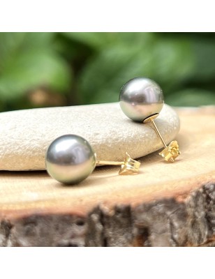 Orecchini con perle di Tahiti