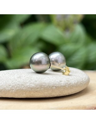 Orecchini con perle di Tahiti