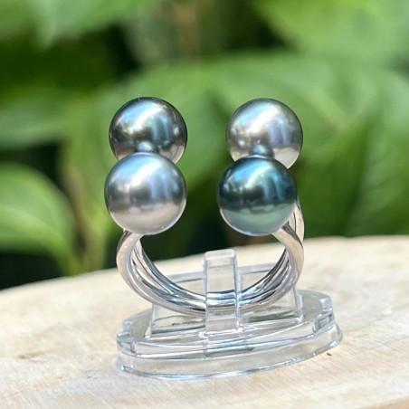 4 tahitian pearl ring - ring tahiti pearls for women price