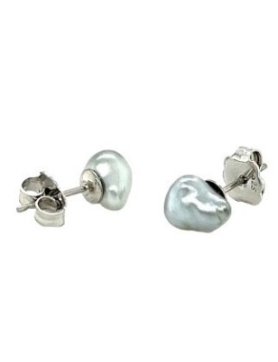 Pendientes con perla de Tahití