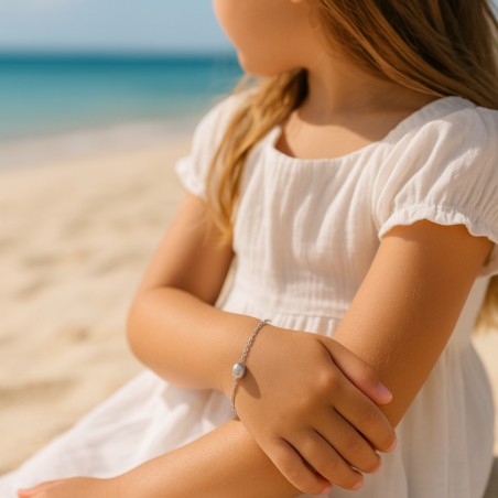 perle Tahiti bracelet enfant perle de culture de Tahiti prix - bracelet tahitien