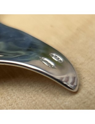 prix pendentif homme raie manta en argent massif rhodié