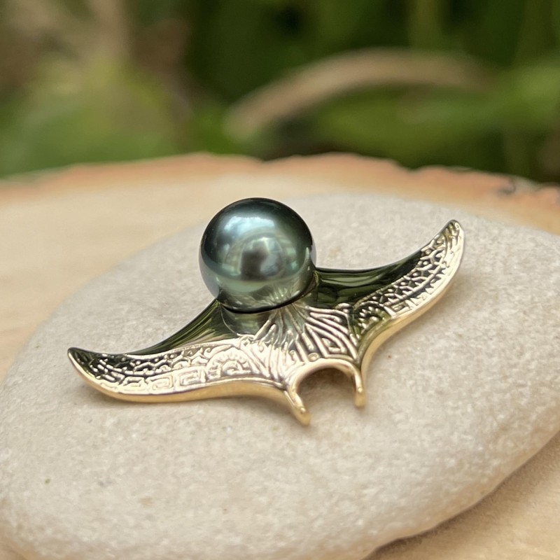 Manavā Nui - 18K Yellow Gold - Ocean-deep