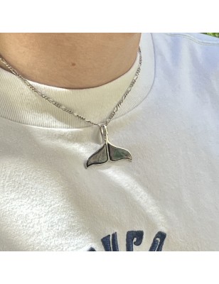 mother of pearl whale men's pendant price