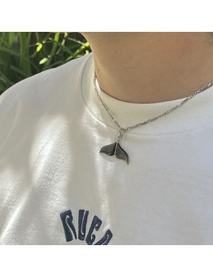 mother of pearl whale men's pendant price