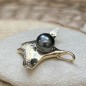 Manavā Nui - 18K Yellow Gold - Black Pearl