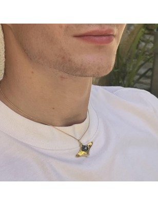 Manavā Nui – Schwarze Perle – 18 Karat Gelbgold