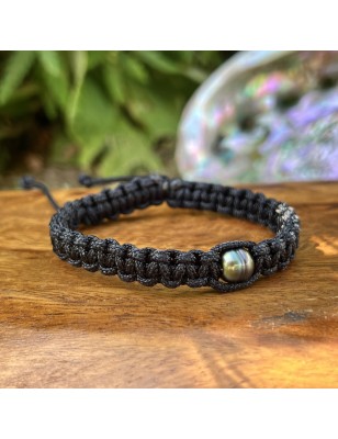 bracelet homme perle de culture de tahiti paon prix