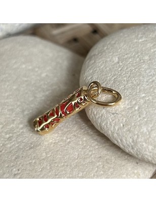 price shop tiki pendant gold plated resin