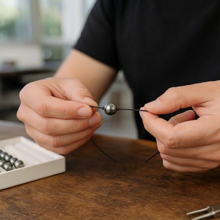 changer bracelet coton de ma perle de culture de Tahiti prix - atelier réparant bijou perle