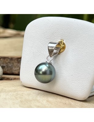 perle Tahiti en pendentif femme avec une perle de culture de Tahiti prix - pendentif tahitien