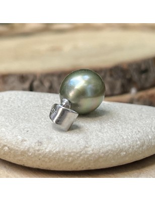 Tahiti pearl women's pendant with cultured pearl from Tahiti price - tahitian pendant