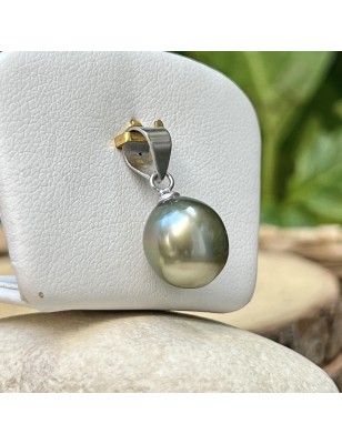 perle Tahiti en pendentif femme avec une perle de culture de Tahiti prix - pendentif tahitien