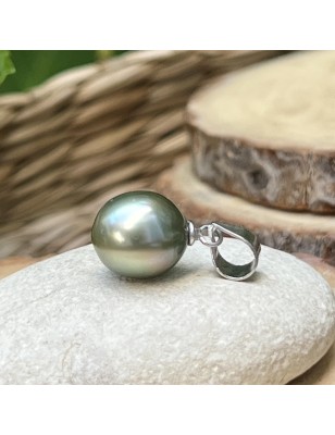 perle Tahiti en pendentif femme avec une perle de culture de Tahiti prix - pendentif tahitien