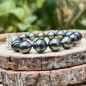 Rauhiva - Bracelet 16 Perles de Tahiti Cerclées