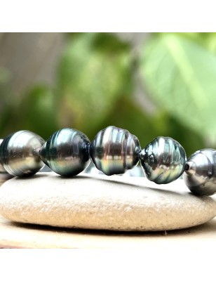 quel est le prix d'un bracelet homme qu'avec des perles de Tahiti ? bijoux tahitiens