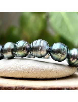 quel est le prix d'un bracelet homme qu'avec des perles de Tahiti ? bijoux tahitiens