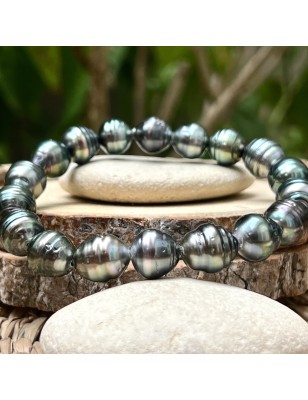 quel est le prix d'un bracelet homme qu'avec des perles de Tahiti ? bijoux tahitiens