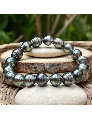 which price for a men's bracelet with only Tahitian pearls ?