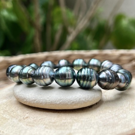 quel est le prix d'un bracelet homme qu'avec des perles de Tahiti ? bijoux tahitiens