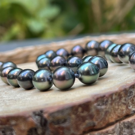 Taurumi - 45 Perles de Tahiti - Peacock