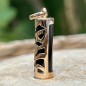 Tiki Equilibrium – 9K Yellow Gold & Black Onyx