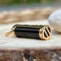 Tiki Equilibrium – 9K Yellow Gold & Black Onyx