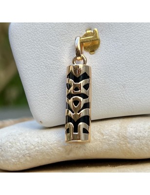tiki men's gold pendant - tahitian tiki jewel price