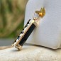 Tiki Equilibrium – 9K Yellow Gold & Black Onyx