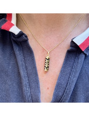 tiki men's gold pendant - tahitian tiki jewel price