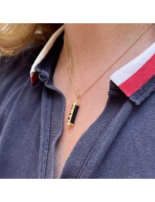 tiki en or pendentif homme mana protection - tiki tahitien