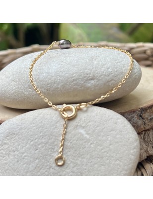 tahiti pearl children's bracelet price - baptism bracelet with a pearl