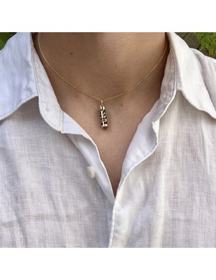 tiki en or pendentif homme mana protection - tiki tahitien