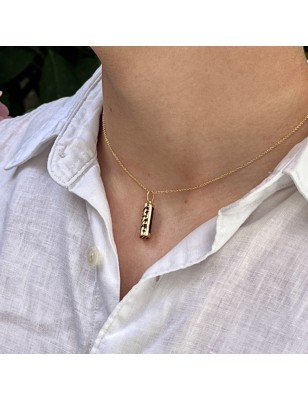 tiki en or pendentif homme mana protection - tiki tahitien