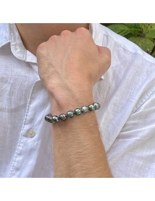 Rua Tupapa‘u - Pulsera 18 Perlas de Tahití - 10/11mm