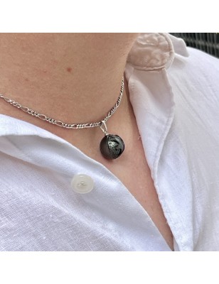 What is the personality of Pisces? Tahitian cultured pearl pendant - pisces Zodiac jewel - tahitian jewel