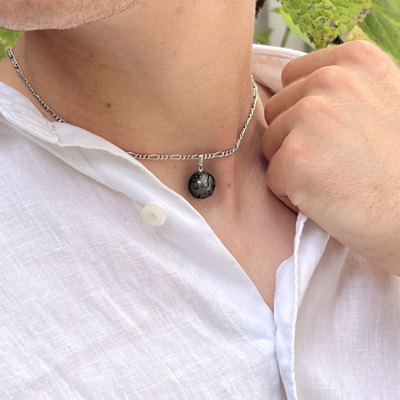 What is the personality of Pisces? Tahitian cultured pearl pendant - pisces Zodiac jewel - tahitian jewel