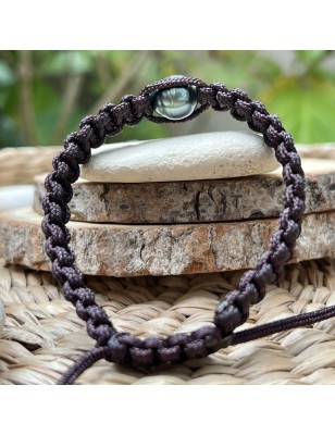 tahitian cultured pearl men's bracelet - mother of pearl oyster